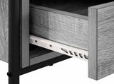 TV Cabinet 67.5 x 33 x 50 cm Grey Sonoma Engineered Wood 8013689