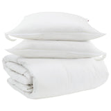 Duvet Set with Pillow 3 pcs White Down Feather 3377115