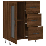 Sideboard Brown Oak 69.5x34x90 cm Engineered Wood 828043