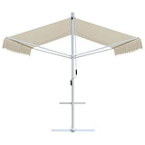 Free Standing Awning 3x3 m Cream 143744