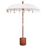 Balinese Parasol with Base Round 190 x 190 x 295 cm 3433016