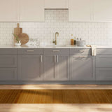 Rug Rectangular Natural100x200 cm Bamboo 376943