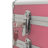 Make-up Trolley Aluminium Pink 91813