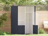 Bird Cage Anthracite 115x78x200 cm Galvanised Steel 172342
