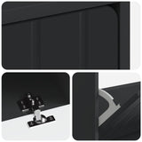 Shoe Cabinet ZWOLLE 78 x 24 x 103 cm Engineered Wood Black 896436