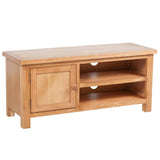 TV Cabinet 103x36x46 cm Solid Oak Wood 241679