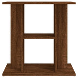 Aquarium Stand Brown Oak 60x30x60 cm Engineered Wood 833574
