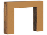 Fireplace Surround Old Wood 102 x 18 x 100.5 cm Engineered Wood 8006613