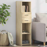 Highboard Sonoma Oak 30x42.5x124 cm Engineered Wood 846154