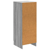 Sideboard Grey Sonoma 33 x 34.5 x 87 cm Engineered Wood 895751