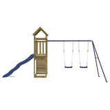 Outdoor Playset Impregnated Wood Pine 3279189