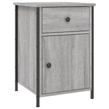 Bedside Cabinet Grey Sonoma 40x42x60 cm Engineered Wood 825909