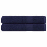 Sauna Towels "FROGN" 2 pcs Navy Blue 80x200 cm 360 gsm 136791