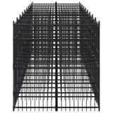 Outdoor Dog Kennel Steel 16.59 m 3097944