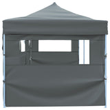 Folding Pop-up Party Tent with 5 Sidewalls 870x291x315 cm Anthracite 44981