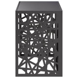 Air Conditioner Cover Black 100 x 50 x 70 cm Steel 8014157