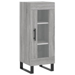 Highboard Grey Sonoma 34.5x34x180 cm Engineered Wood 3199455