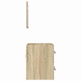 Bathroom Furniture Set with Drawer Brown 41 x 38.5 x 48 cm 875688