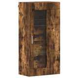 Wooden Cabinet Smoked Oak 50 x 29 x 100 cm Engineered Wood 880226