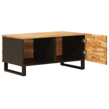 Coffee Table Brown 80 x 50 x 40 cm Solid Mango Wood 4018300