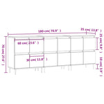 Sideboards 3 pcs Concrete Grey Engineered Wood 3190193