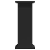ZNTS Plant Stand Black 33x33x80 cm Engineered Wood 852970