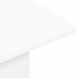 Console Table White 100 x 30 x 75 cm Engineered Wood 8001175