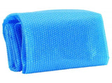 Floating Round PE Solar Pool Film 455 cm Blue 90346