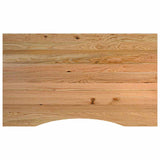 Workbench Light Brown 100x60x cm Solid Wood Oak 3309719
