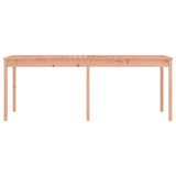 Garden Table 203.5x100x76 cm Solid Wood Douglas 823988