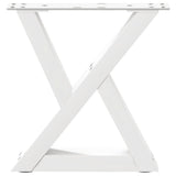 Coffee Table Legs 2 pcs White 30x cm Steel 4012677