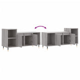 TV Cabinet Grey Sonoma 100x35x55 cm Engineered Wood 831314