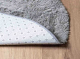 Shaggy Rug High Pile NAVARRA Light Grey 300x200 cm Polyester 4102938