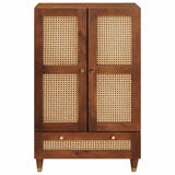 High Board Brown 60 x 33.5 x 100 cm Solid Mango Wood 4018910