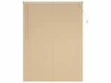 Venetian Blind Light Brown with Pattern 213 x 120 cm 25 mm PVC 42003779