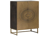 Highboard Brass 53.5 x 30 x 95 cm 42020074