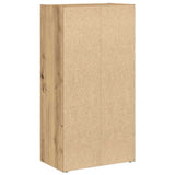 Bookcase Artisan Oak 40x24x77 cm Engineered Wood 860372