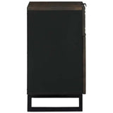 Bedside Cabinet Walnut 50 x 33 x 60 cm Solid Acacia wood 4018019