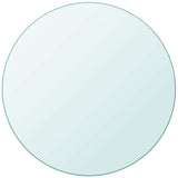 Table Top Tempered Glass Round 80 cm 243629