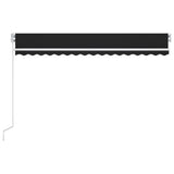 Manual Retractable Awning 400x350 cm Anthracite 3068979