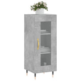 Sideboard Concrete Grey 34.5x34x90 cm Engineered Wood 828776