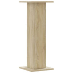 Plant Stands 2 pcs Sonoma Oak 30x30x80 cm Engineered Wood 3307866