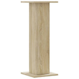 Plant Stands 2 pcs Sonoma Oak 30x30x80 cm Engineered Wood 3307866