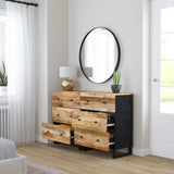 Sideboards 2 pcs 60x33x75 cm Rough Mango Wood 3143635