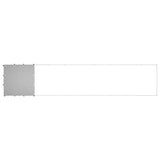 Dog Kennel Silver 6.05 m Steel 3082204
