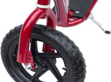 Kids Scooter Kick Scooter with 12" EVA Tyres, Rear Brake, Big Wheels Scooter for 5-12 Years Old, Red T3398P348520