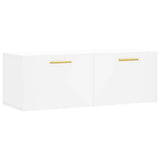 Wall Cabinet White 100x36.5x35 cm Engineered Wood 830116