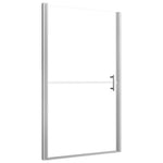 ZNTS Shower Door Tempered Glass 81x195 cm 146655