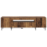 LED TV Cabinet Old Wood Engineered Wood 896473