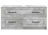Bathroom Sink Cabinet UTRECHT Concrete Grey 82 x 41x 56 cm 897678